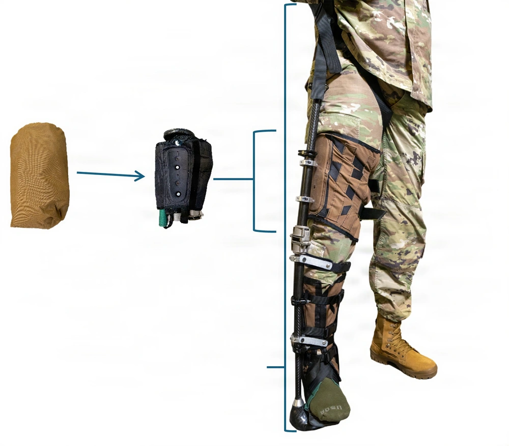 US Army Unveils IBEX Exoskeleton to Self-Evacuate Wounded