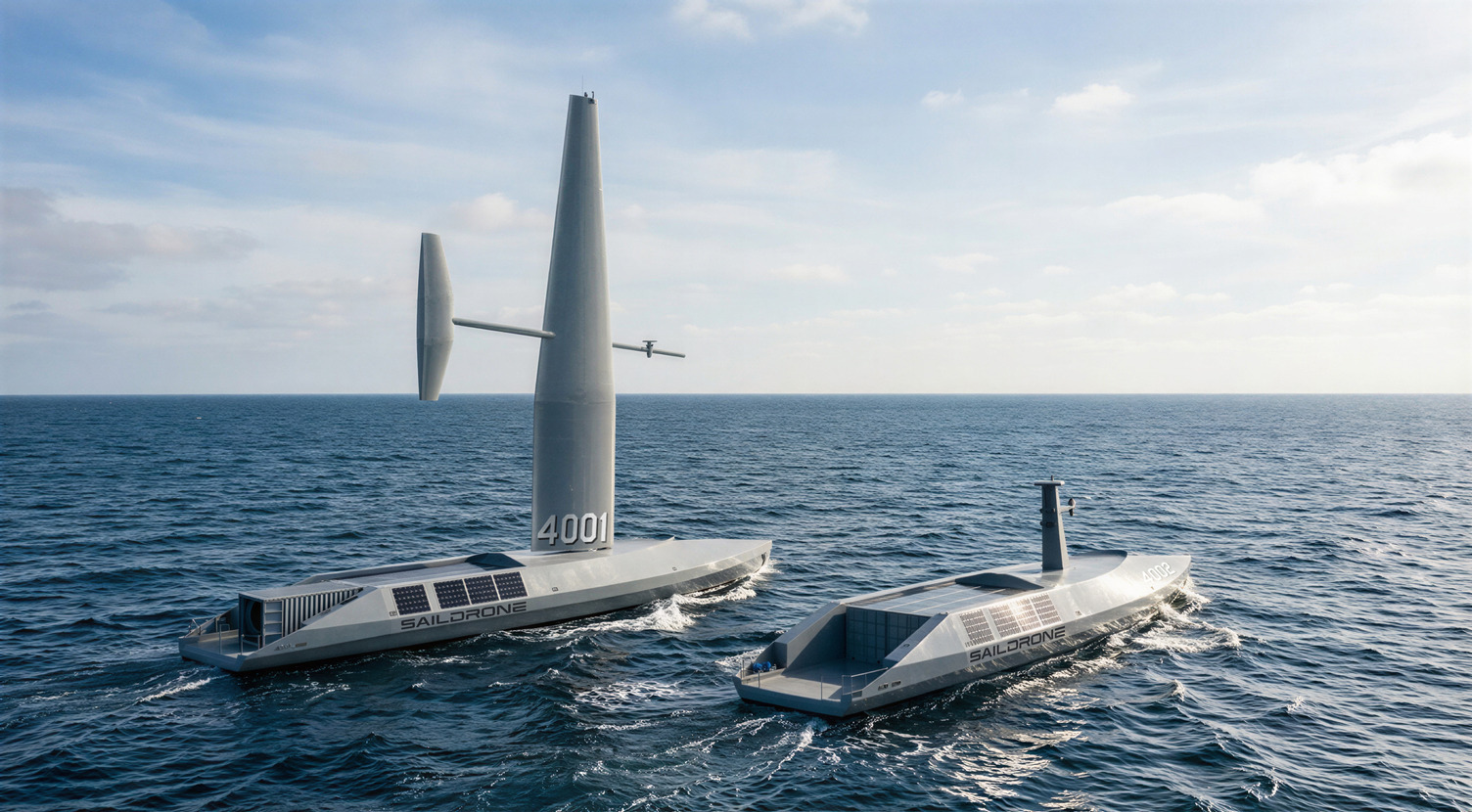Saildrone Unveils 52-Meter Spectre USV for Anti-Submarine Warfare With Lockheed Martin