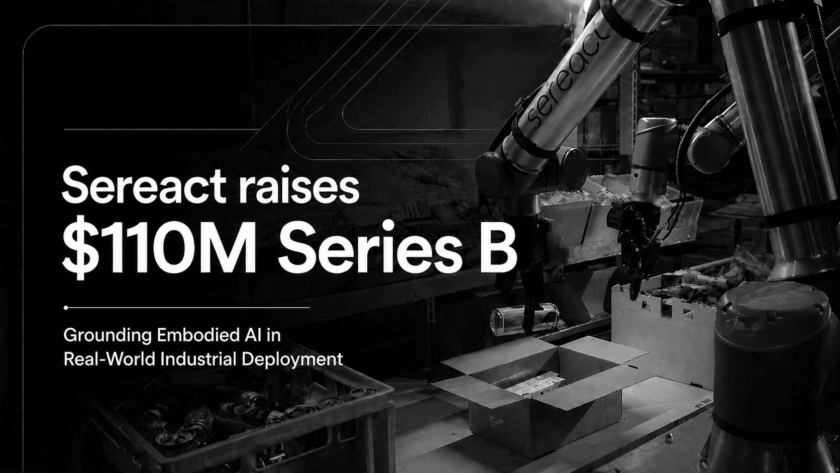 Sereact Raises $110M Series B Led by Headline to Scale Cortex 2.0 Physical AI