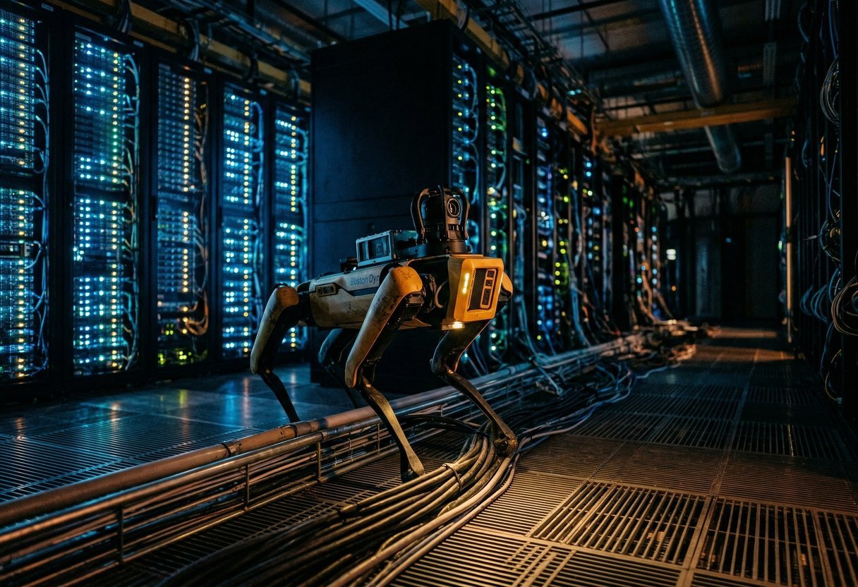Boston Dynamics Spot Robots Begin 24/7 Data Center Security Patrols