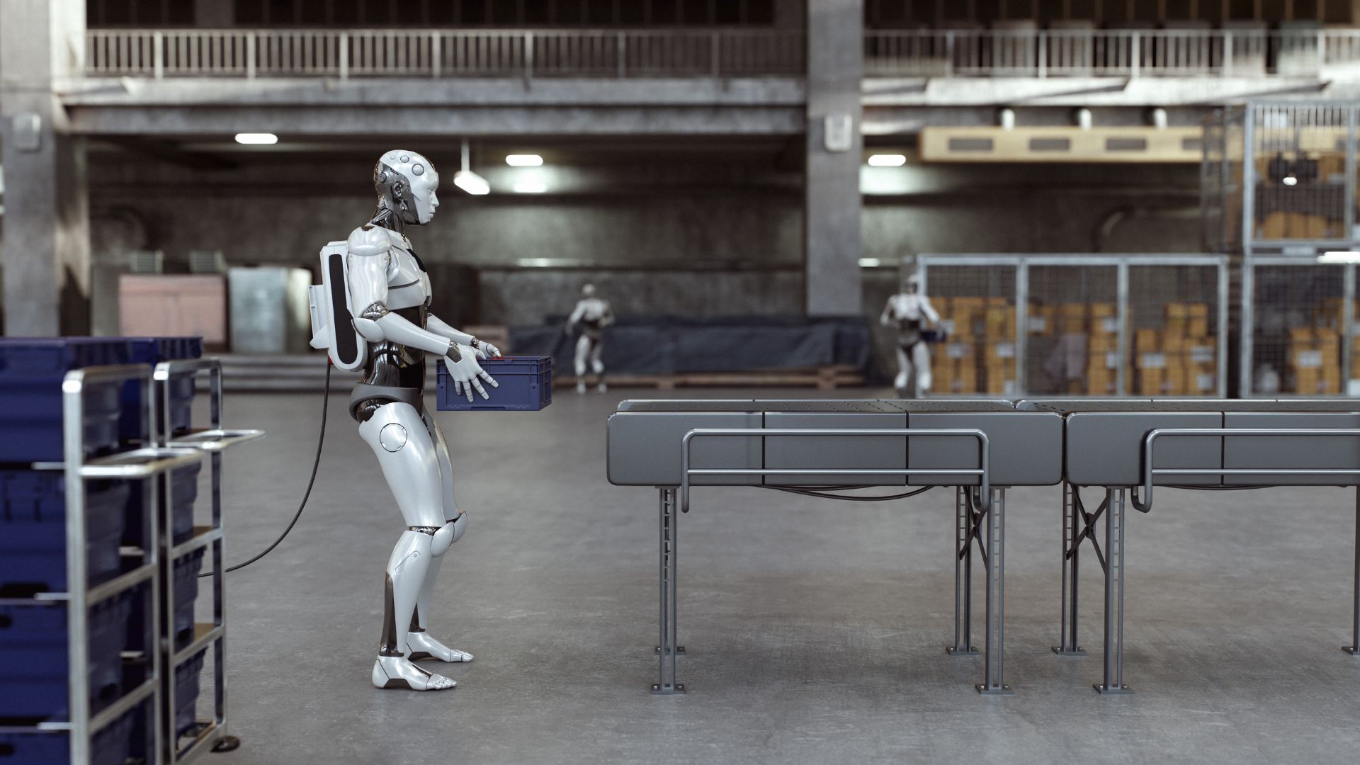 Over 100 Humanoid Robots Work as Interns at Chinese Smart Factory